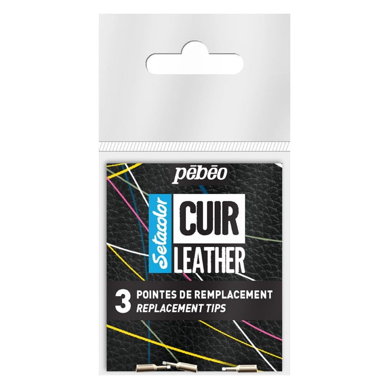 Końcówki wymienne do markerów Setacolor Cuir Leather 3 szt 01