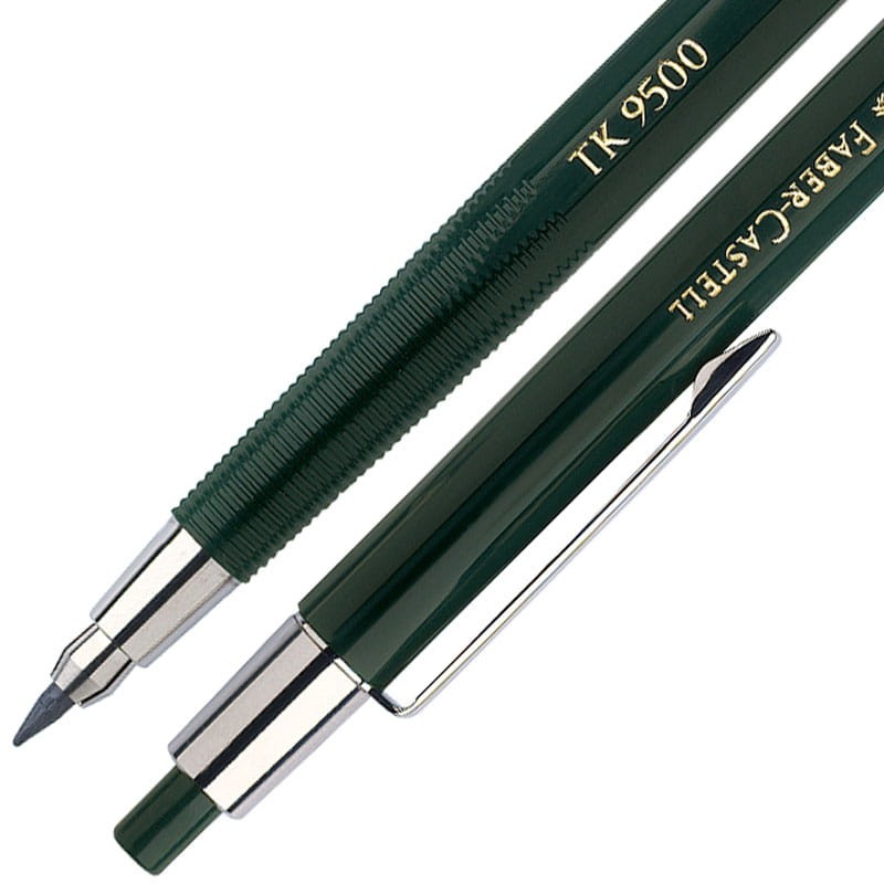 Ołówek automatyczny Faber-Castell TK 9500 H 2 mm 02