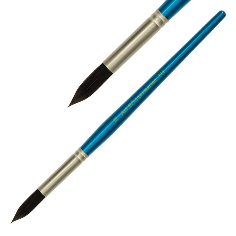 Pędzel-syntetyczny-Art-S.-Aquamarine-771-nr18-okrągły-01