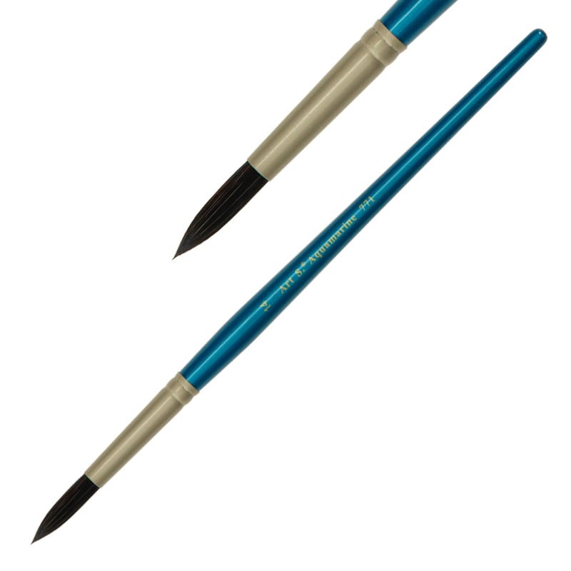 Pędzel-syntetyczny-Art-S.-Aquamarine-771-nr14-okrągły-01