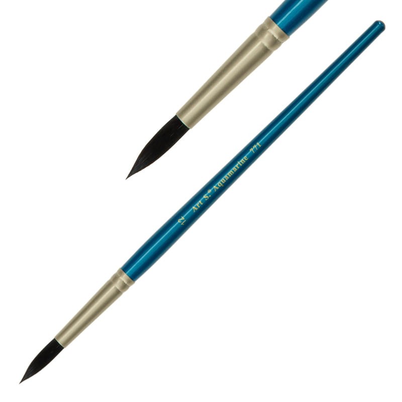 Pędzel-syntetyczny-Art-S.-Aquamarine-771-nr12-okrągły-01