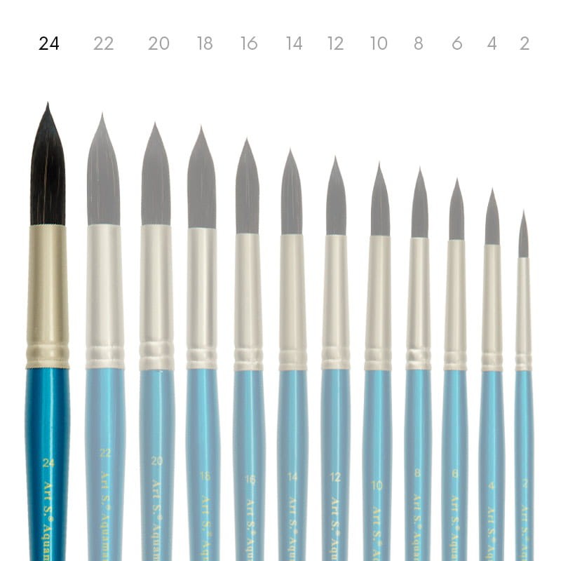 Pędzel-syntetyczny-Art-S.-Aquamarine-771-nr-24-okrągły-02