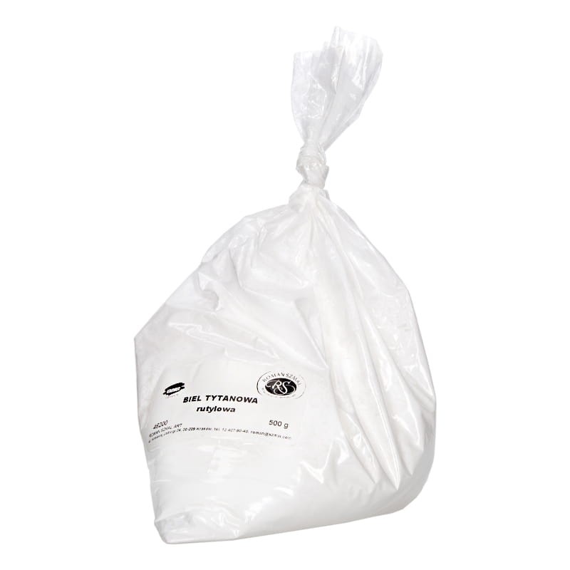 Pigment Biel tytanowa rutylowa 500 g 46200 Szmal 01