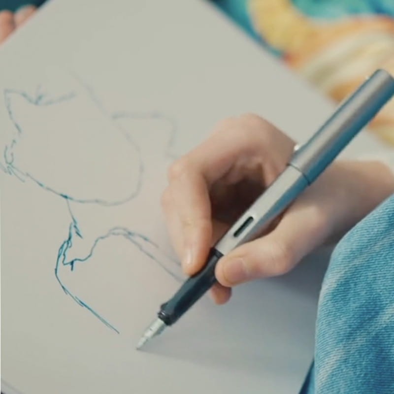 Pióro wieczne Lamy AL-star F Bronze 04