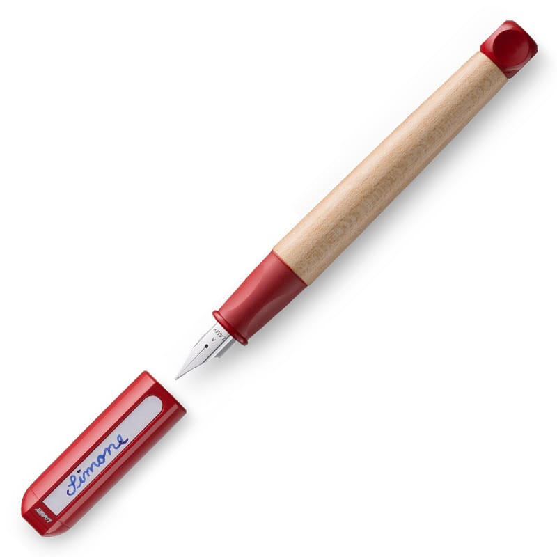 Pióro wieczne dla dzieci Lamy ABC czerwone 07