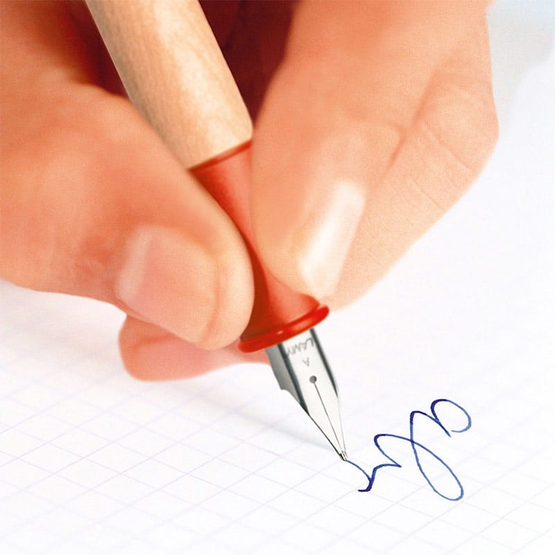 Pióro wieczne dla dzieci Lamy ABC czerwone 04