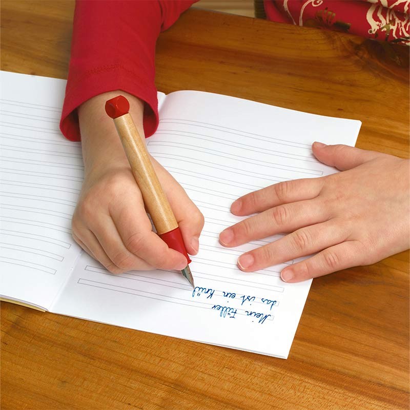 Pióro wieczne dla dzieci Lamy ABC czerwone 05