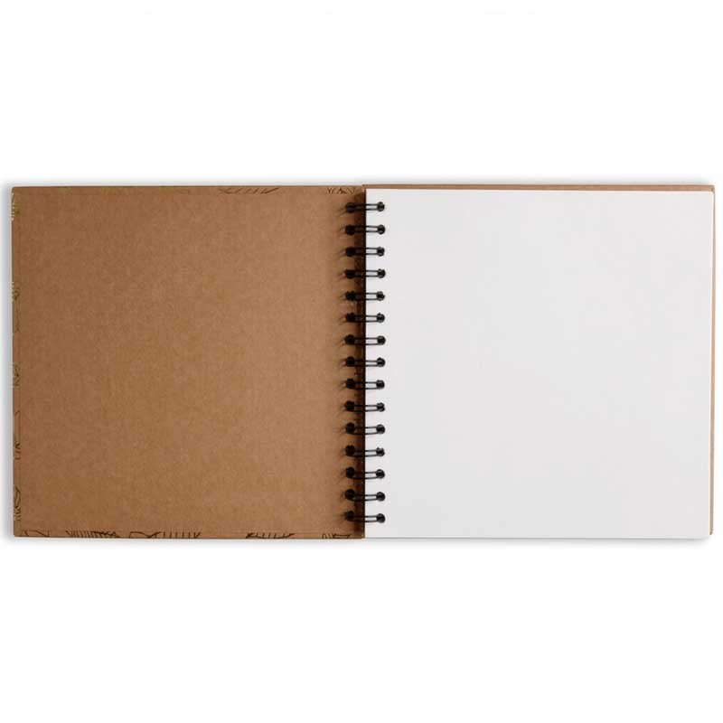 Album na spirali złote liście Happy Color 30.5 x 30.5 cm 180 g 30 ark. 03