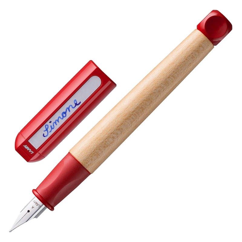 Pióro wieczne dla dzieci Lamy ABC czerwone 01