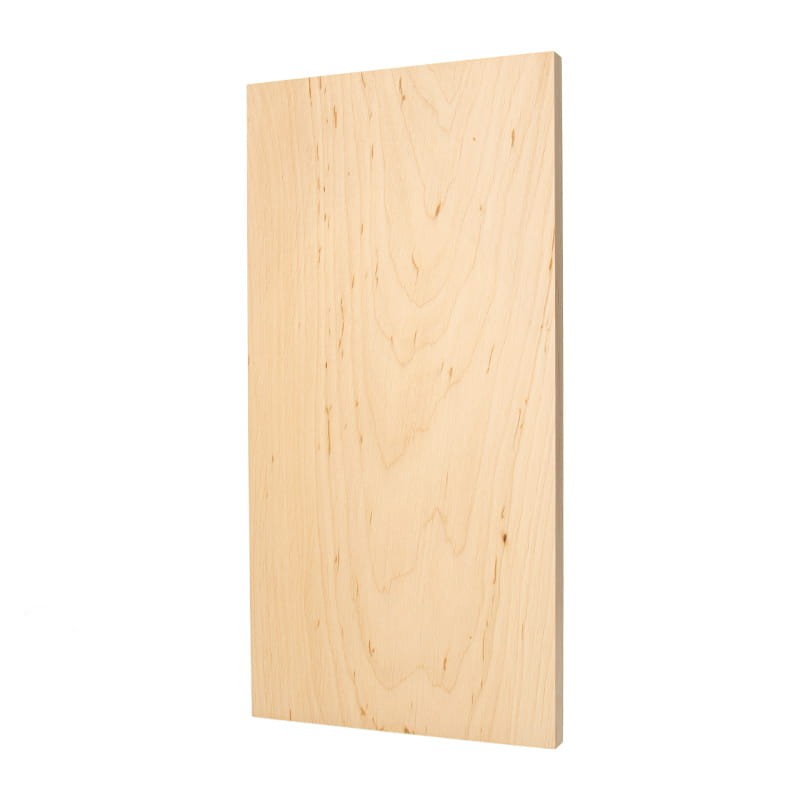Deska płaska surowa prostokątna 18 x 36 cm - cienka 01