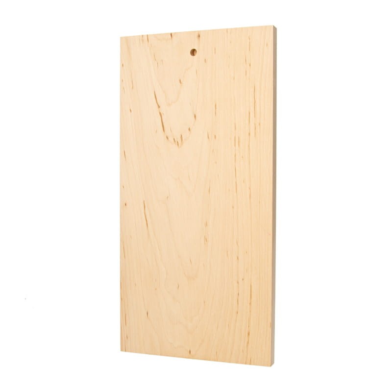 Deska płaska surowa prostokątna 18 x 36 cm - cienka 02