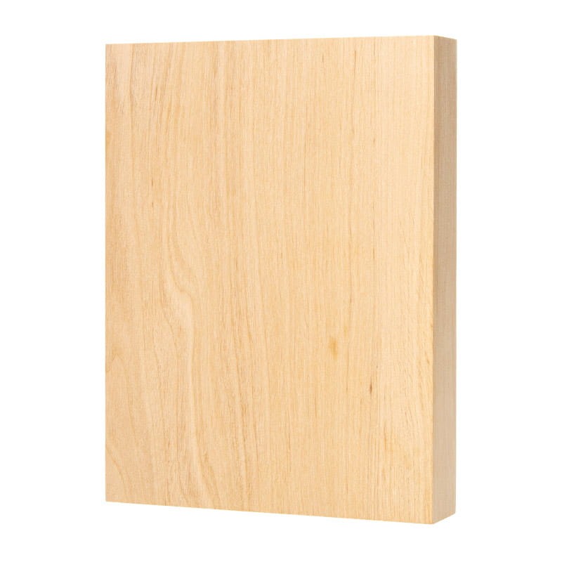 Deska płaska surowa prostokątna 12,5 x 16,5 cm - gruba 01