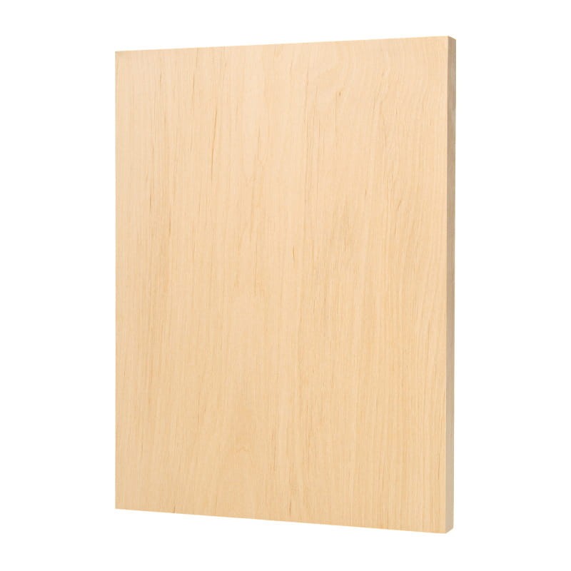 Deska płaska surowa prostokątna 18 x 24 cm - cienka 01