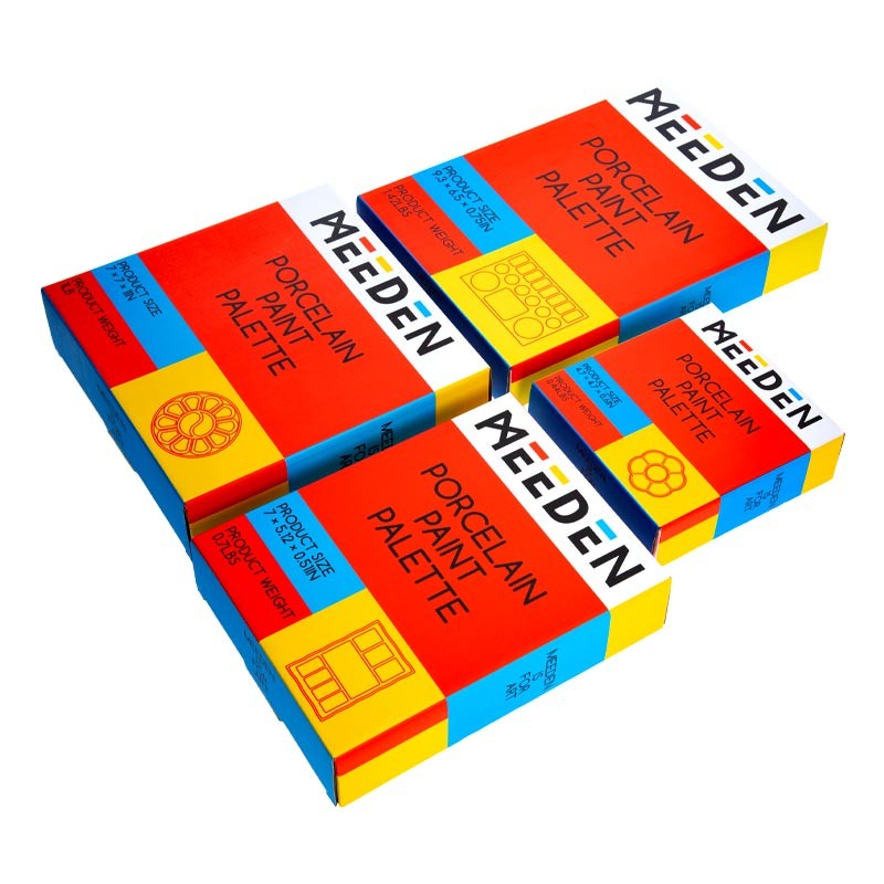 Paletka ceramiczna Meeden 16,5x23 cm 17 zagłębień 04