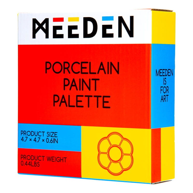 Paletka ceramiczna Meeden średnica 12 cm 7 zagłębień 03