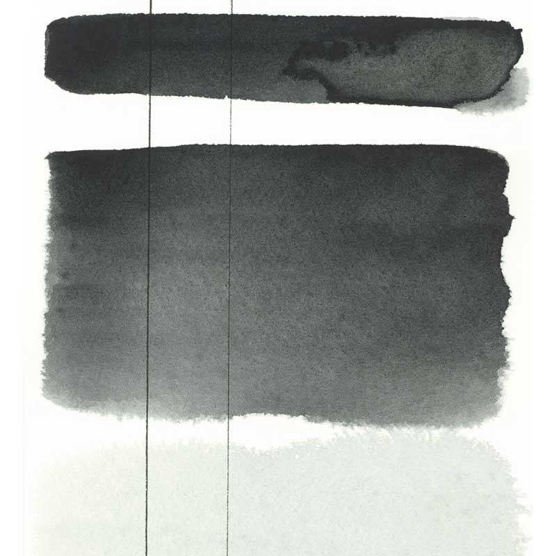 Farba akwarelowa Aquarius kostka - 263 Velvet Black