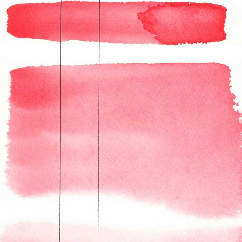 Farba akwarelowa Aquarius kostka - 374 Quinacridone Warm Scarlet