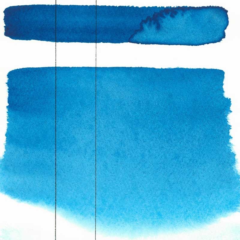 Farba akwarelowa Aquarius kostka - 261 Phtalo Blue (turquise shade)