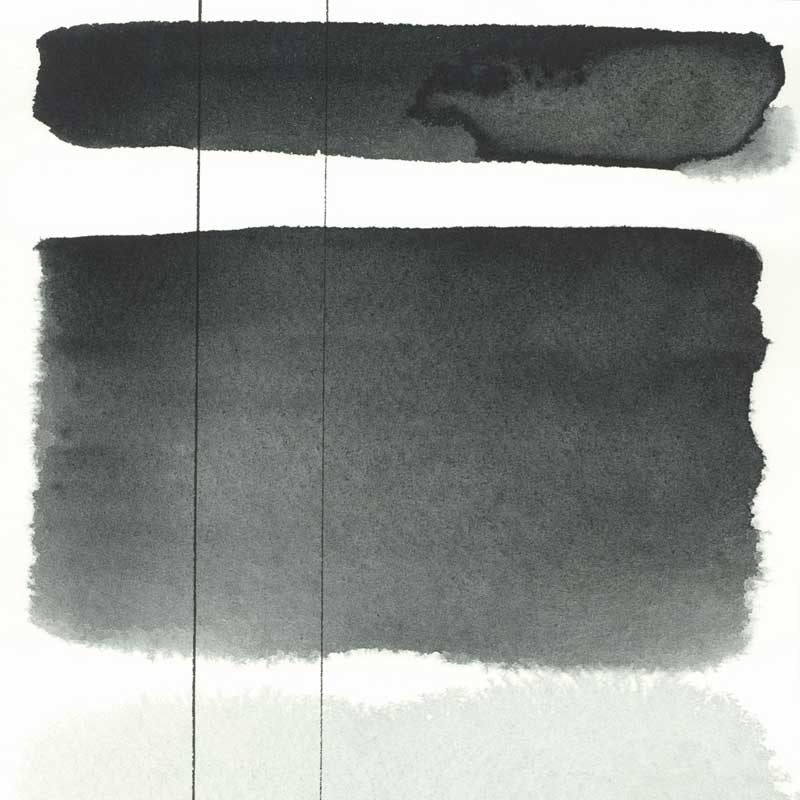 Farba akwarelowa Aquarius kostka - 263 Velvet Black