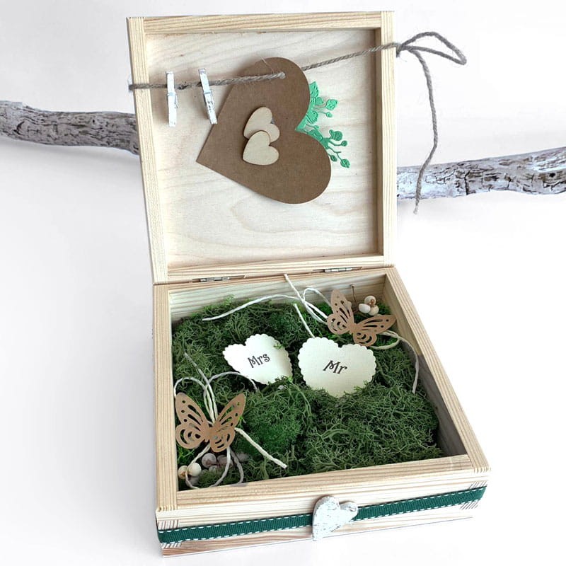 Kształty drewniane serca mix dpCraft 120 szt. 03