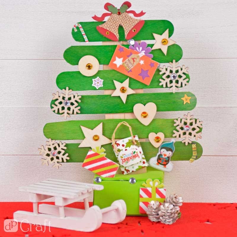 Kształty drewniane serca mix dpCraft 120 szt. 05