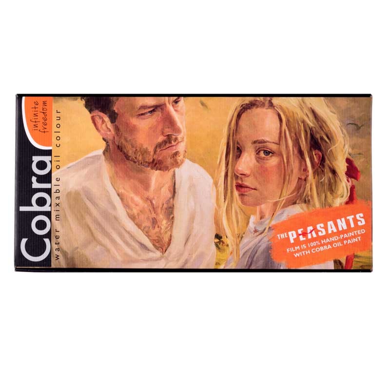 Farby olejne wodorozpuszczalne Cobra Artist Chłopi zestaw 10 x 40 ml Portret 02