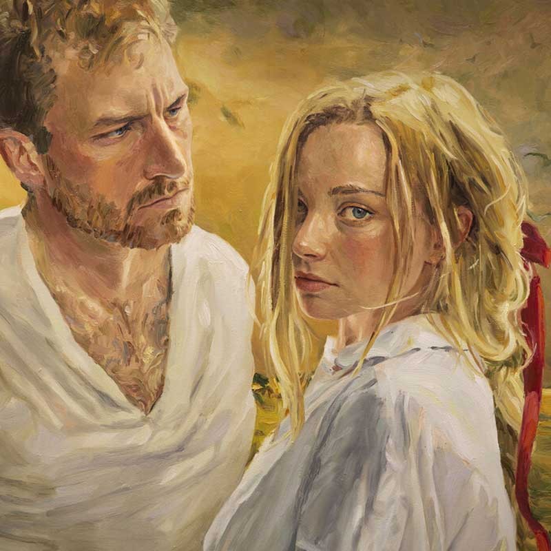 Farby olejne wodorozpuszczalne Cobra Artist Chłopi zestaw 10 x 40 ml Portret 07