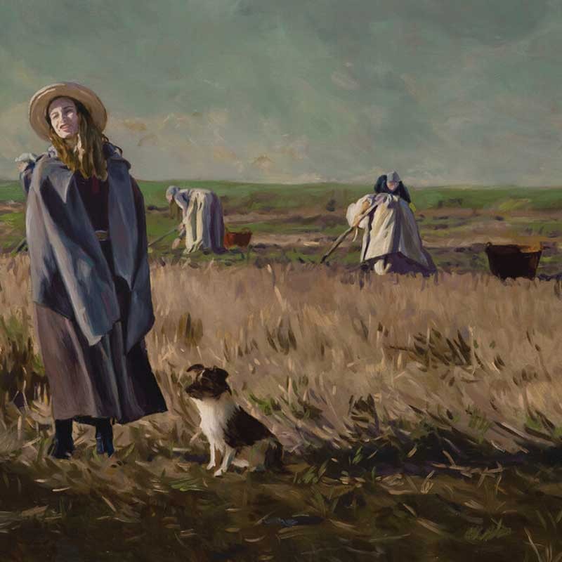 Farby olejne wodorozpuszczalne Cobra Artist Chłopi zestaw 10 x 40 ml Pejzaż 06