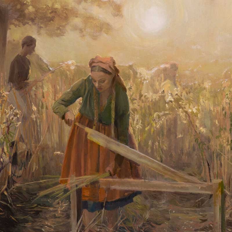 Farby olejne wodorozpuszczalne Cobra Artist Chłopi zestaw 10 x 40 ml Pejzaż 07