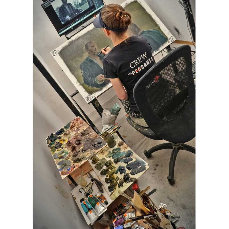 Farby olejne wodorozpuszczalne Cobra Artist Chłopi zestaw 10 x 40 ml Pejzaż 10