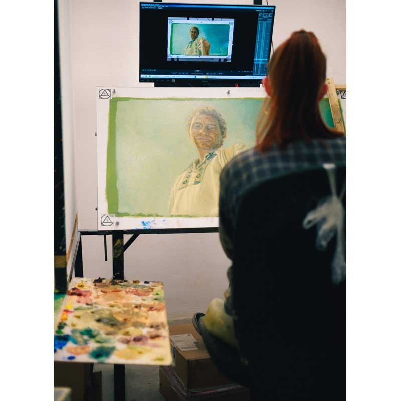 Farby olejne wodorozpuszczalne Cobra Artist Chłopi zestaw 10 x 40 ml Pejzaż 11