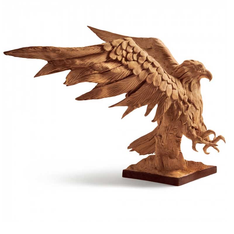 Glina samoutwardzalna DAS Wood drewno 700 g 03