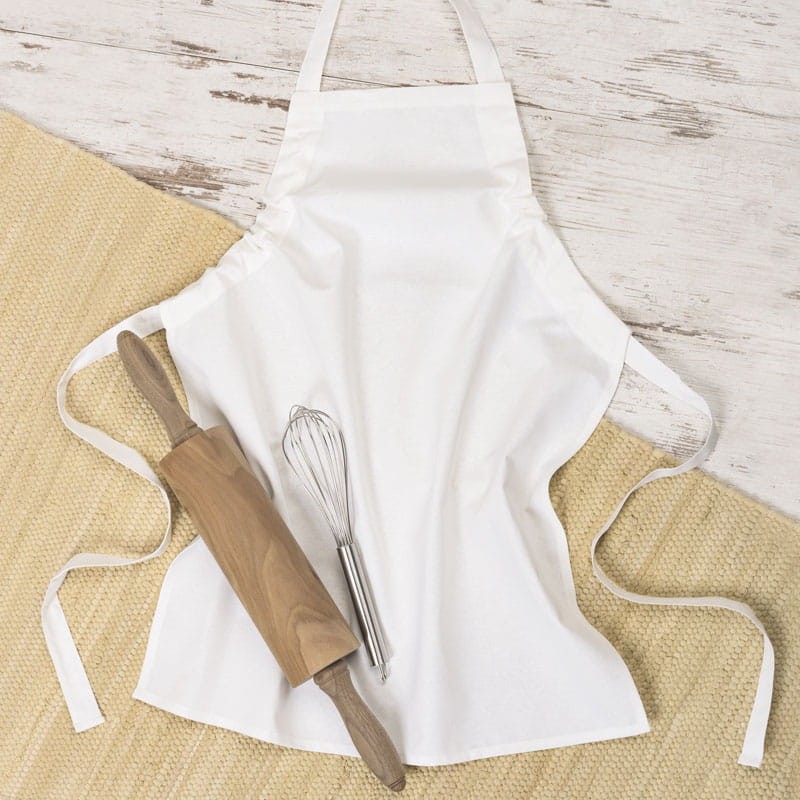 Fartuch bawełniany Knorr Prandell 55 x 68 cm biały 02