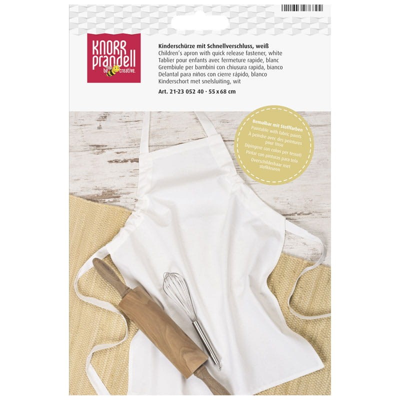 Fartuch bawełniany Knorr Prandell 55 x 68 cm biały 03