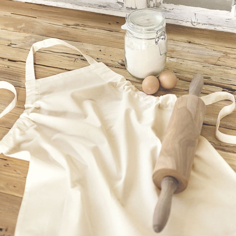 Fartuch bawełniany Knorr Prandell 55 x 68 cm naturalny 02