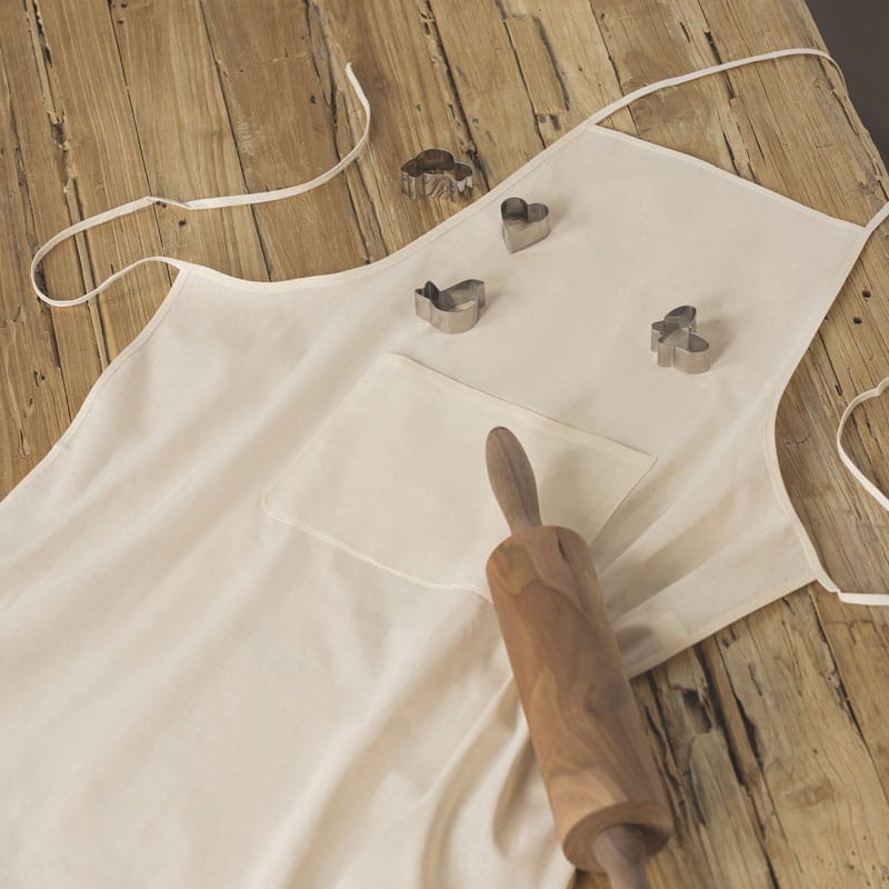 Fartuch bawełniany z kieszonką Knorr Prandell 60 x 90 cm naturalny 03