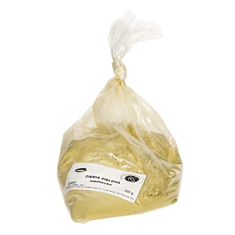 Pigment Ziemia zielona niemiecka 500 g 40800 Szmal 03
