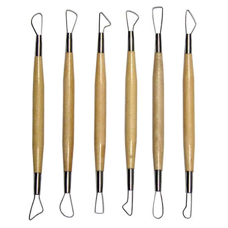 Narzędzia do gliny i ceramiki Royal & Langnickel POT4 zestaw 6 szt. 01