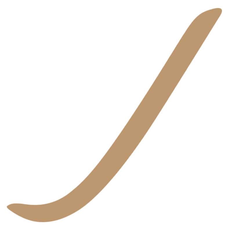 Krzywik krawiecki Leniar Sierp 48 x 15 cm 01