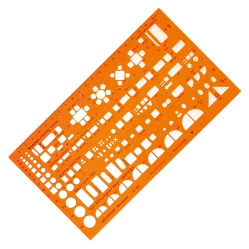 Szablon architektoniczny 1:100 Leniar 10306