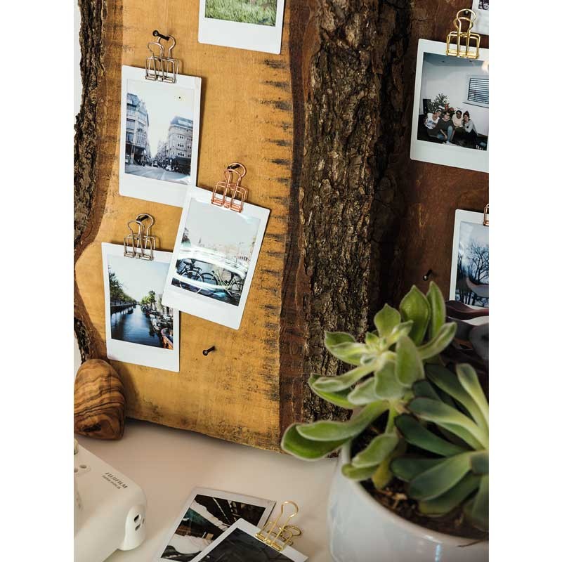 Klipsy biurowe ozdobne Knorr Prandell 8 szt. 19 mm miedziane 03