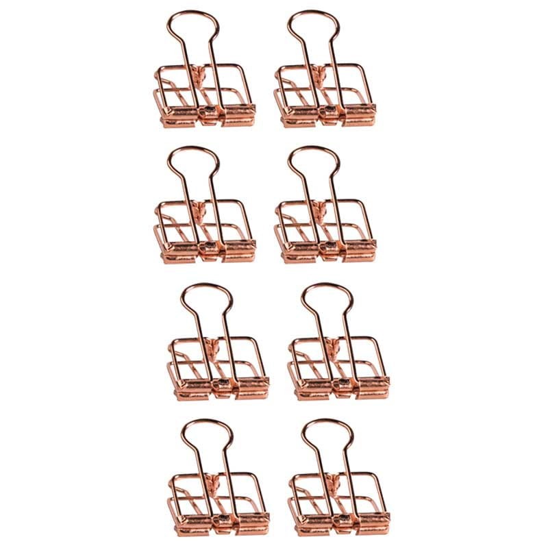 Klipsy biurowe ozdobne Knorr Prandell 8 szt. 19 mm miedziane 01