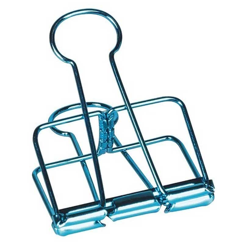 Klipsy biurowe ozdobne Heyda 4 szt. 50 mm mix kolorów 04