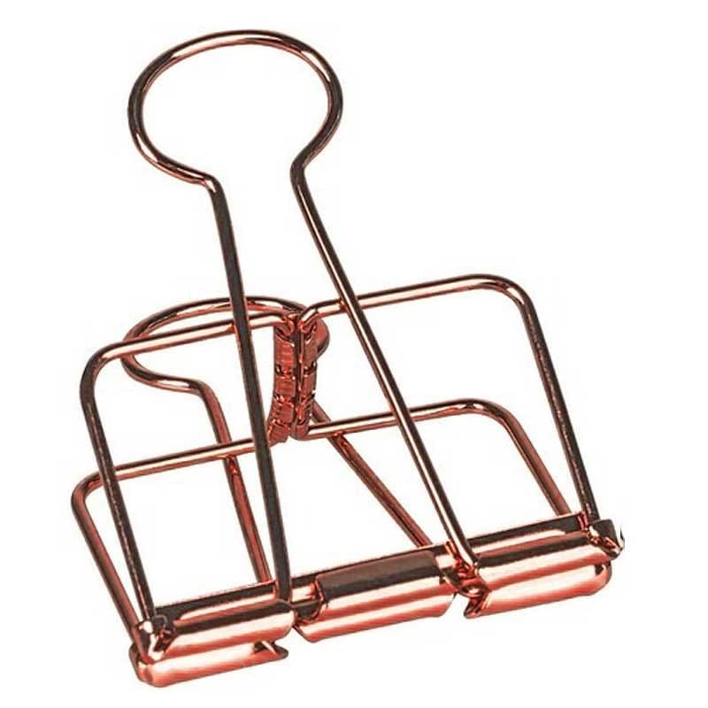 Klipsy biurowe ozdobne Heyda 4 szt. 50 mm mix kolorów 06