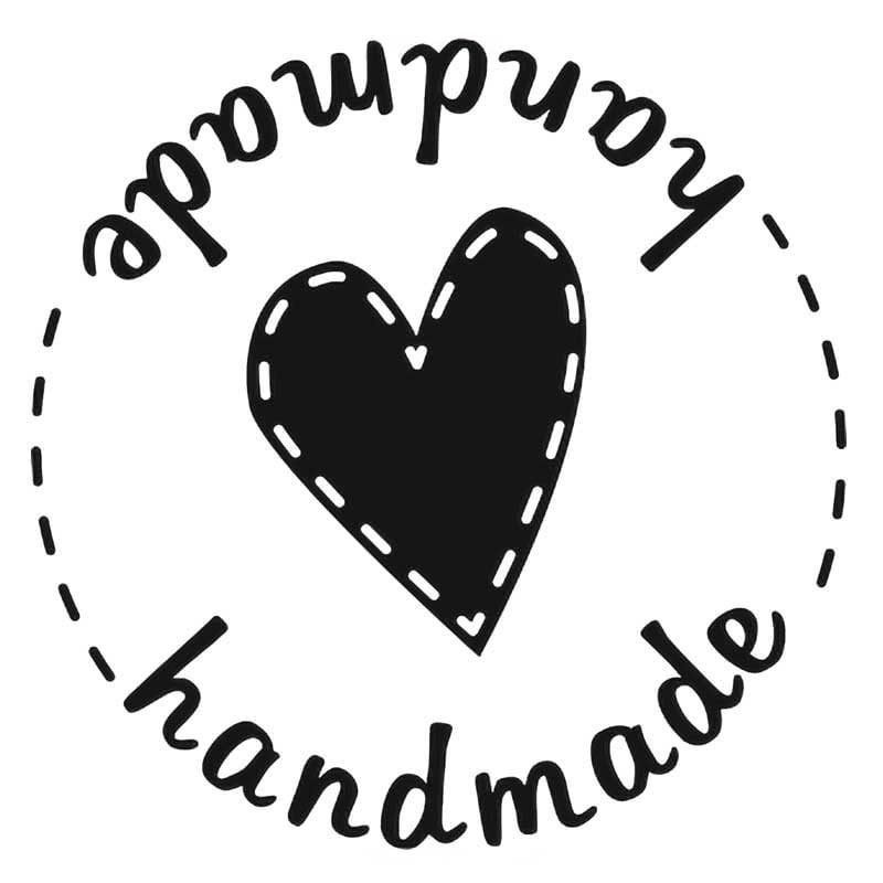 Stempel drewniany okrągły Heyda 32 mm Handmade 02