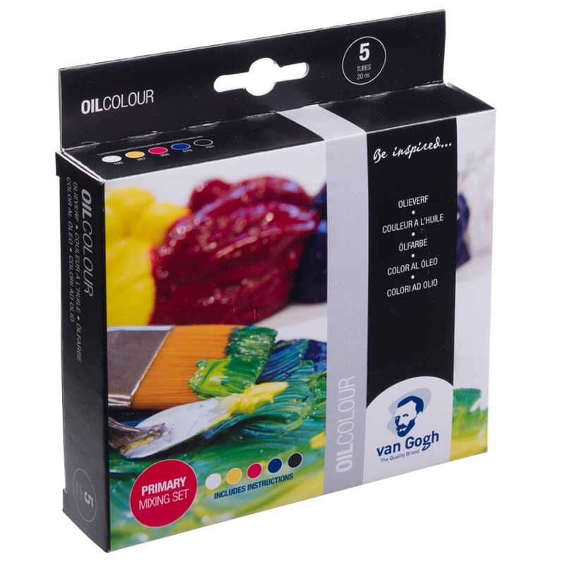 Farby olejne Van Gogh Primary Mixing zestaw 5 x 20 ml 03