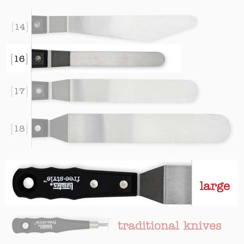 Szpachelka malarska Liquitex Large Knife nr 16 03