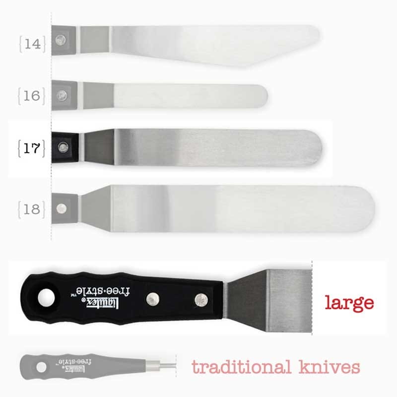 Szpachelka malarska Liquitex Large Knife nr 17 03