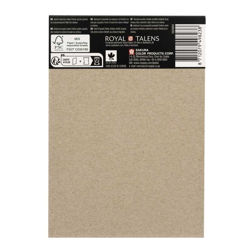 Blok mixed media Koi Sakura - A6, 290 g, 12 ark.