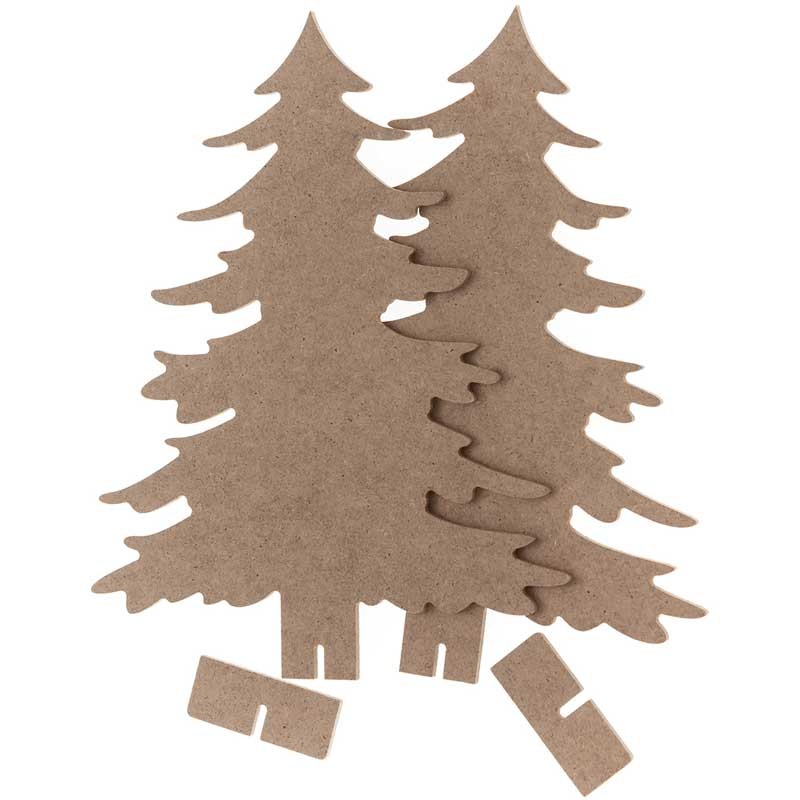 Baza MDF choinki dpCraft - 2 szt., 20.5 cm 02